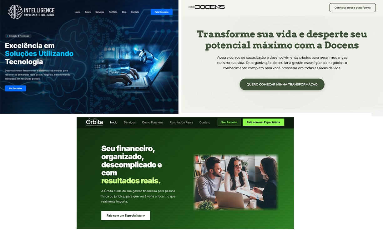 Sites Profissionais